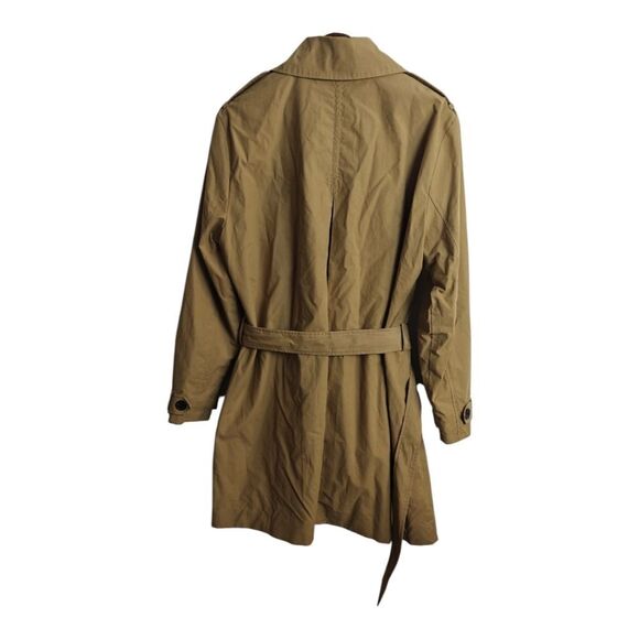 NWT Abercrombie & Fitch Classic Tan Trench Coat Size XL - Picture 9 of 14